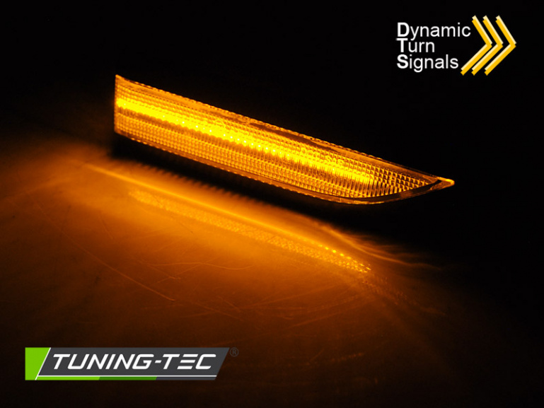 Upgrade LED Seitenblinker für VW T6 15-19 schwarz/rauch dynamisch